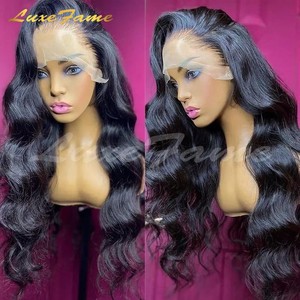 Парик из натуральных человеческих волос 13x6 Thin <span class=keywords><strong>HD</strong></span> Full Lace Frontal, цвет в наличии, готов к отправке, 12A <span class=keywords><strong>HD</strong></span> Lace Frontal, бразильские парики из натуральных человеческих волос - Product Image 3