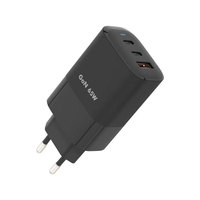 Adaptateur GaN 65W QC3.0 PD Charge Super Rapide US EU AU UK KC Plug USB C Chargeur Mural Pour Chargeur de Téléphone et Ordinateur Portable