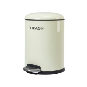 FEDASH - <span class=keywords><strong>Cubo</strong></span> de <span class=keywords><strong>Basura</strong></span> con Pedal de Acero Inoxidable Ecológico de 12L, Tapa de Cierre Suave, Contenedor de Almacenamiento Resistente a los <span class=keywords><strong>Olores</strong></span> para Cocina, Baño y Oficina - Product Image 1