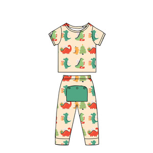 Детская пижама Babylovey из бамбука с двусторонней молнией YKK, комбинезон-слип с коротким рукавом, премиум-класса, для лета - Product Image 4