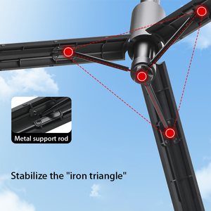 Trépied perche à selfie, trépied en aluminium panoramique invisible, adapté à la prise de vue panoramique avec caméra/caméra GoPro - Product Image 5