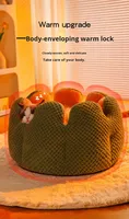 Coussin Doux en Peluche pour Animaux de Compagnie en Gros, Nid Douillet pour Chats et Chiens, Prise en Charge OEM