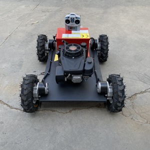 Vente en gros de tondeuses à gazon robots télécommandées à essence de 550mm à roues de qualité industrielle 4 temps pour tondre le gazon - Product Image 3