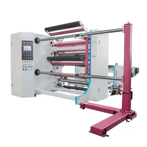 Máquina automática de corte e rebobinamento de rolo de papel 1300 mm preço barato