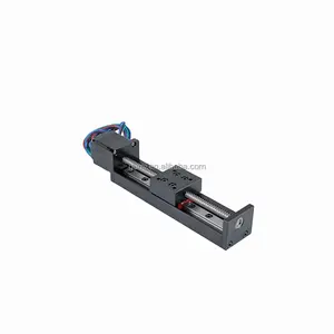 Minyatür 28 step Motor T6 minyatür kurşun vida 1mm Pitch 50mm İnme lineer kılavuz slayt masa lineer modül için CNC makinesi