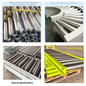 ناقل تورينج يعمل بالطاقة بسرعة عالية 90 درجة ناقل حزام منحني خط أسطواني أوتوماتيكي - Product Image 5