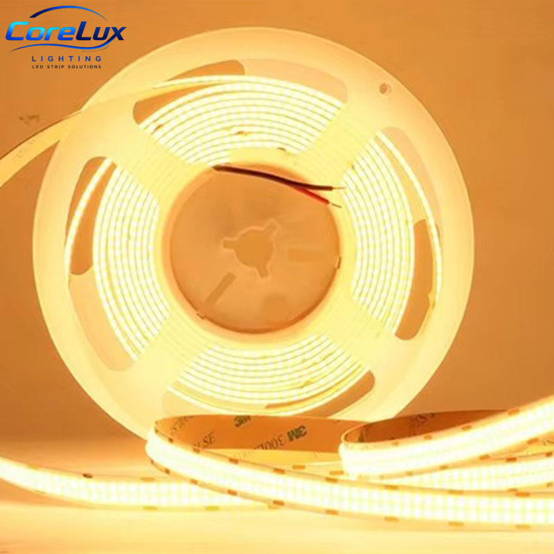 960leds LED Strip Light 24V 12MM PCB Width 28W/M Low Voltage Bendable Lamp Long Lifespan for Hall Gallery Main Illumination