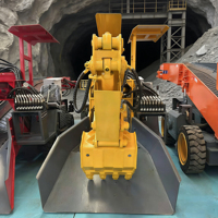 Machine de déblaiement et de chargement de matériaux efficace pour l'élimination des débris et le chargement des matériaux dans les tunnels miniers et les excavations