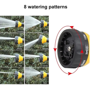 Pistola de agua portátil manual de espuma plástica con boquilla de 3 grados de alta presión, pulverizador para coche, herramienta de limpieza para automóvil y jardín - Product Image 2