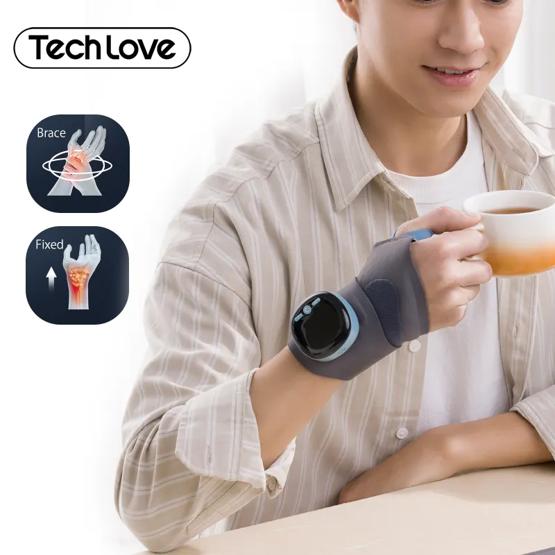 Tech Love Wholesale TENSEMSパルスマッサージ電動リストブレース親指スタビライザービレクブレース親指装具
