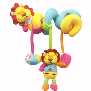Le <span class=keywords><strong>lit</strong></span> mignon de bébé de bande dessinée de mode bourrée par OEM accrochant des jouets de berceau en spirale de singe - Product Image 2
