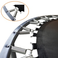 Mini Trampolín Funjump de 32 a 60 Pulgadas para Interiores, Precio Barato al por Mayor, para Niños y Adultos con Resortes o Bandas Elásticas