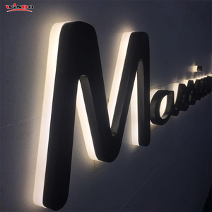 Letrero Luminoso LED de <span class=keywords><strong>Diseño</strong></span> Gratuito para Negocios, Letrero Personalizado con Logotipo de Marca para Publicidad Exterior - Product Image 2