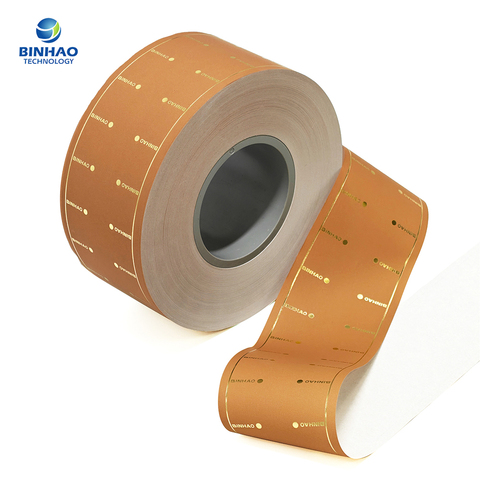 Customizable Cork Tipping Paper with Hot Stamping Filter Tips Paper for Cigarettes