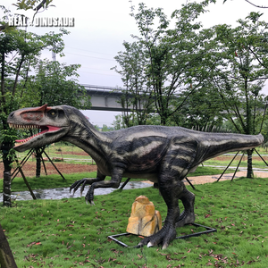Modelo de Dinosaurio <span class=keywords><strong>Allosaurus</strong></span> Animatrónico en 3D de 6 m de Tamaño Real para Centros Comerciales y Parques de Aventuras, Uso Interior/Exterior - Product Image 1