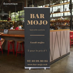 Có Thể Thu Vào Cuộn Lên Banner Đứng Khuyến Mãi Đăng Chủ Cho Triển Lãm Thương Mại Với Cơ Sở Cấu Trúc Nhôm - Product Image 3