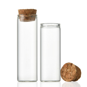 Ensemble de tubes <span class=keywords><strong>à</strong></span> essai en verre 5ml-200ml, flacons pour échantillons liquides avec bouchons en liège, emballage en boîte, marquage <span class=keywords><strong>à</strong></span> chaud pour sel de bain, bonbons, grains de café - Product Image 6