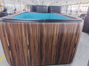 Piscine gonflable carrée améliorée 300 x 200 x 120 cm avec filtre et pompe, grande piscine gonflable d'extérieur pour jardin - Product Image 6