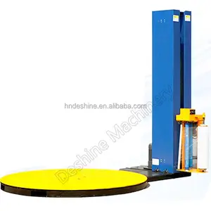 Pallet Wrapping Machine/stretch Film Wrapping Machine/pallet Wrapper 220v Plastic Recycling Machinery Plastic Packaging Material