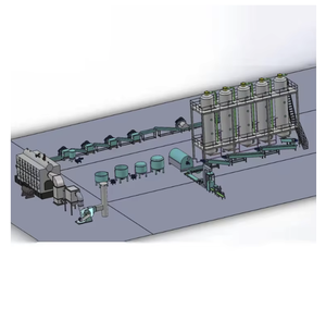 Chaîne de production blanche brune de canne à sucre industrielle d'usine <span class=keywords><strong>machine</strong></span> d'usine de raffinage de <span class=keywords><strong>betterave</strong></span> - Product Image 6