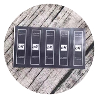 Etiquetas Adhesivas Personalizadas para Botellas de Perfume, Resistentes al Agua, Impresas en Vinilo, para Envasado de Cosméticos y Fragancias