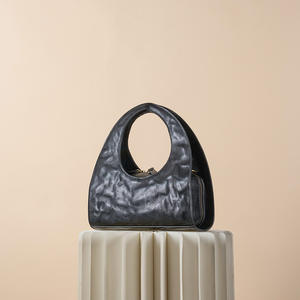 Nuevo Bolso de Mano Grande con Cierre de Diseño Vintage, Bolsos de Hombro Tipo Hobo para Mujer, Bolsos de Moda para Fiesta o Negocios - Product Image 1