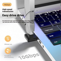 Adaptateur de type C USB C mâle vers USB 3.0 femelle connecteur d'angle à 90 degrés convertisseur OTG type-c adaptateur de transfert de données de charge USB
