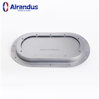 NOUVELLE Porte d'accès plate moderne HVACR FAD-D, ignifuge, adaptable à tous les conduits de 5 po (127 mm), pour hôtels et parcs, avec installation facile