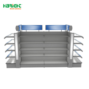 Étagère Gondola Highbright Island avec Boîte à Lumière LED et Étagères Inclinées - Product Image 3