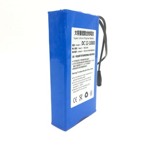 Baterai Lithium Polimer 12V, 10Ah 10.8Ah Pak Isi Ulang dengan Pengisi Daya untuk Monitor LED Lampu Jalan Tenaga Surya Kendaraan Listrik - Product Image 3