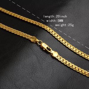 <span class=keywords><strong>Collana</strong></span> a Catena Cubana Placcata Oro e <span class=keywords><strong>Argento</strong></span> all'Ingrosso, <span class=keywords><strong>Collana</strong></span> a Catena a Maglie Triangolari a Serpente per Uomo e Donna - Product Image 3