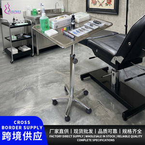 Chariot porte-instruments chirurgical Morning Glow en acier inoxydable, hauteur réglable, usage hospitalier - Product Image 5