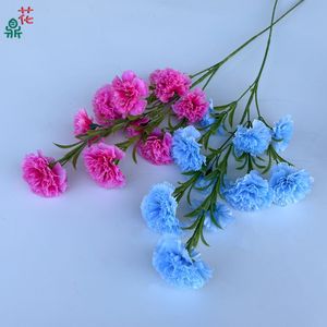 Crisantemos de Seda en Colores Mixtos, Flores Artificiales para Decoraciones de Boda, Estilo Elegante, Arreglos Florales Hechos a Mano - Product Image 3