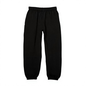 Pantalon de sport décontracté respirant à taille mi-haute avec cordon de serrage pour garçon, collection hiver 2021, vente en gros usine - Product Image 1
