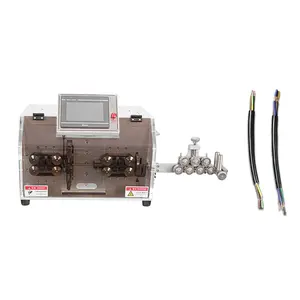 TR-8030H Multi-function Automatic Round and Flexible Multi-core Sheathed Cable Cutting and Stripping Machine