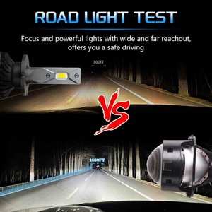 Best-Selling Sanvi S7 3-Inch Bi-LED Project Lens Headlight Lossless Installation Car Lamp Lighting System - Product Image 6