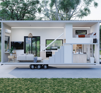 Offre Spéciale Préfabriqué Mobile Petite Maison Remorque Conteneur Mobile Bureau À Domicile Avec Chambre