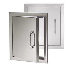 Prix d'usine de cuisine extérieure en acier inoxydable Victory SS BBQ Island avec porte d'armoire pour hôtels et restaurants - Product Image 1