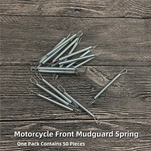 Repuestos para Motocicletas, Resorte de Montaje para Motocicleta, Resorte de Guardabarros Delantero Pequeño para GN125 CG125 JH70, 50 Piezas por Juego - Product Image 2