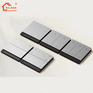 Precio de fábrica, interruptor ZigBee inteligente WiFi tipo EU 86 británico con sensación de piel táctil 1/2/3/4 Gang para interruptor táctil de luz de pared del hogar - Product Image 5