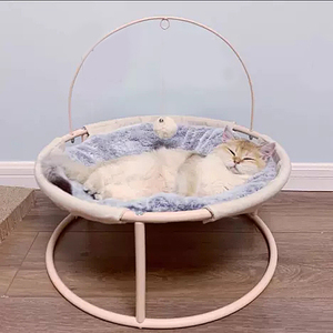 Verwijderbare Verhoogde Ademende Wasbare Binnen-En Buitenbed Pet Mesh <span class=keywords><strong>Camping</strong></span> Teaser Speelgoed Bal Kat Hangmat - Product Image 6