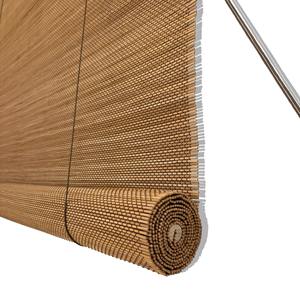Doğal bambu stor perde rulo sistemi su geçirmez rulo bambu tonları pencere için - Product Image 6