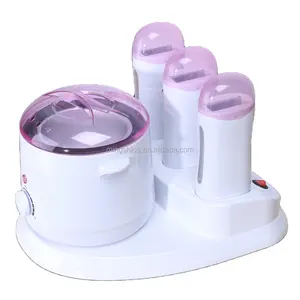 2024 Natural DIY Wax warming kit & Depilatory wax Heater set with roller wax warmer set & wax roll on heater at home beautys etc