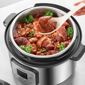 Cuisinière à pression électrique Midea 6,1-8,0 L en acier inoxydable multifonctionnelle avec commande à une touche - Product Image 6