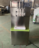 Machine à glace molle commerciale 7 saveurs, machine à fabriquer la crème glacée, machine à glace molle professionnelle