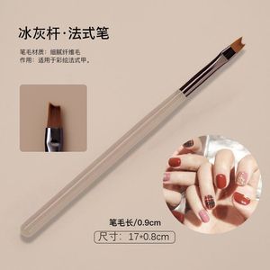 9pcs Gray 3D <b>Nail</b> Carving Pen Set Acrylic Powder <b>Extension</b> Brush for Manicure Painting Design - Product Image 6