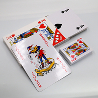 Fabricant professionnel OEM de cartes à jouer de qualité événementielle, cartes de poker écologiques de grande, moyenne et petite taille avec emballage personnalisé
