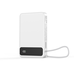 Sạc nhanh hai cổng đầu ra hiển thị kỹ thuật số 10000mAh từ sạc không dây ngân hàng điện - Product Image 3