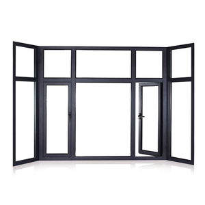 En verre trempé en aluminium fenêtres à battants série de fenêtre à battants en aluminium avec moustiquaire - Product Image 6