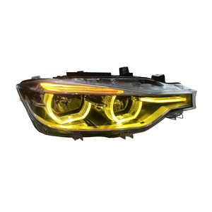 Luces LED F30 F35 para <span class=keywords><strong>BMW</strong></span>, modelos 2016-2018, 320i 325i 330i 328i, sistema de iluminación del parachoques delantero, faros delanteros - Product Image 3